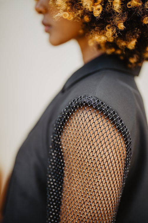 CHAQUETA CROPPED BIJOUX