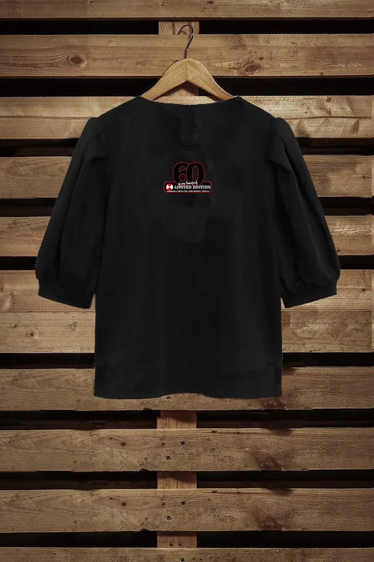 CAMISETA SORRY Negra