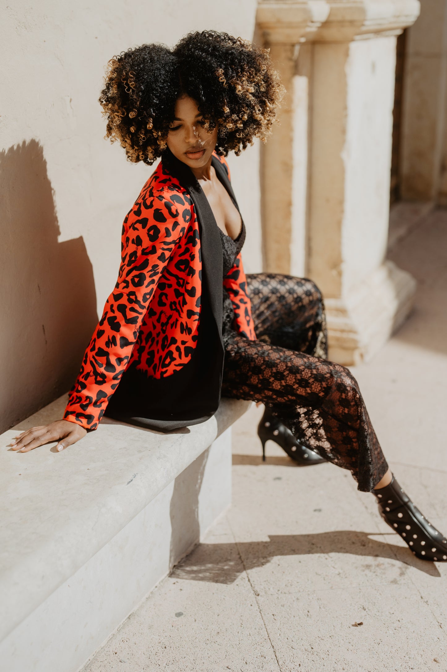 BLAZER LEO RED