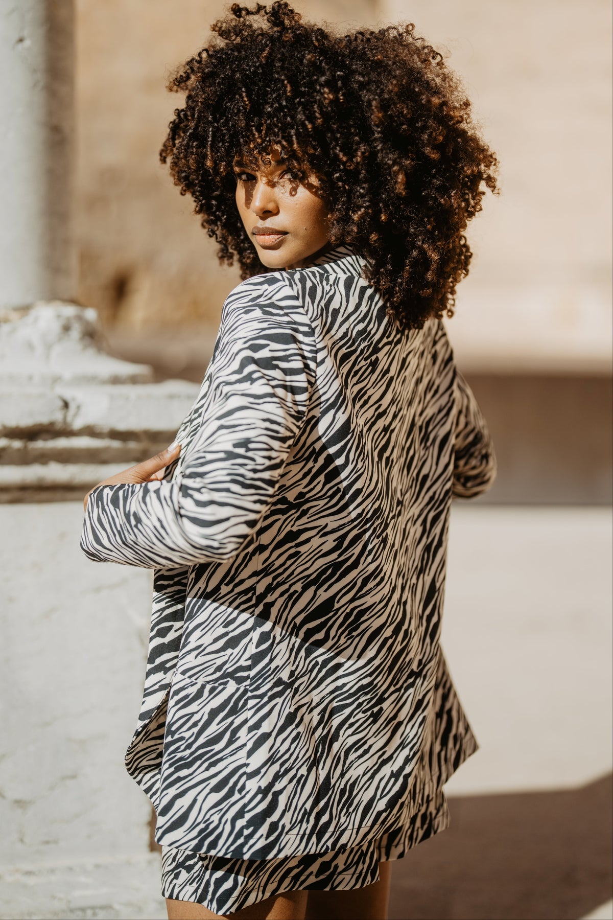 "ZEBRA" BLAZER