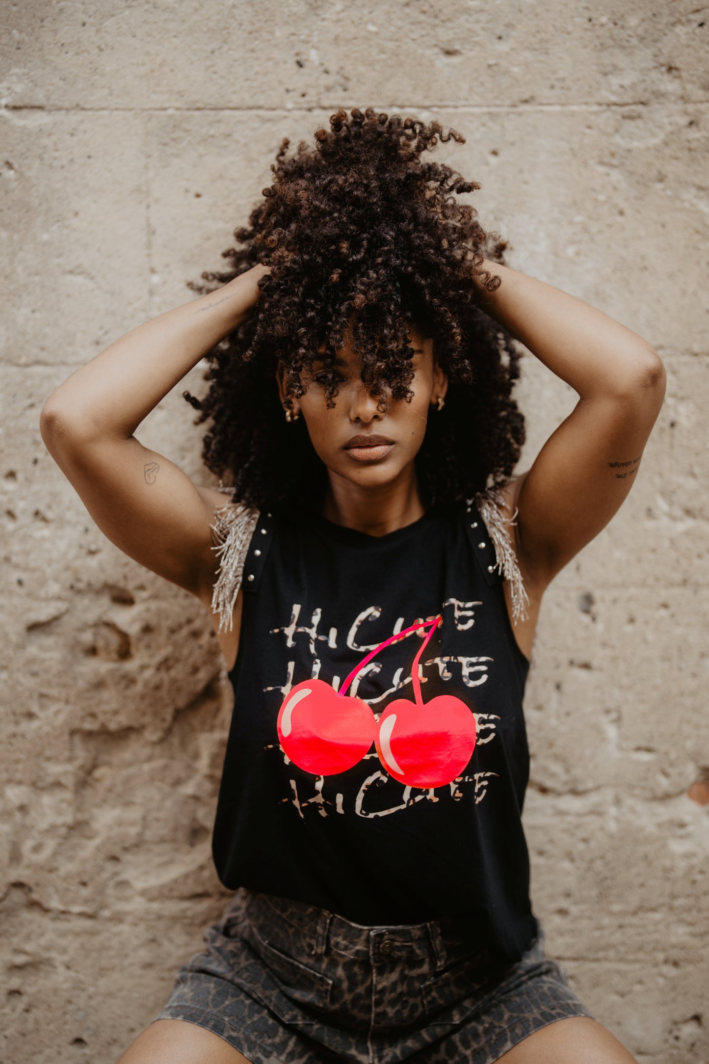 CAMISETA CUTE CHERRY