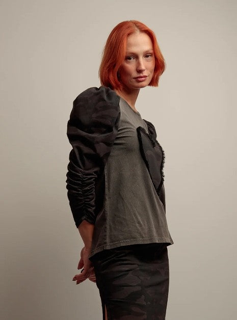 CAMISETA BLACK HEART POWER