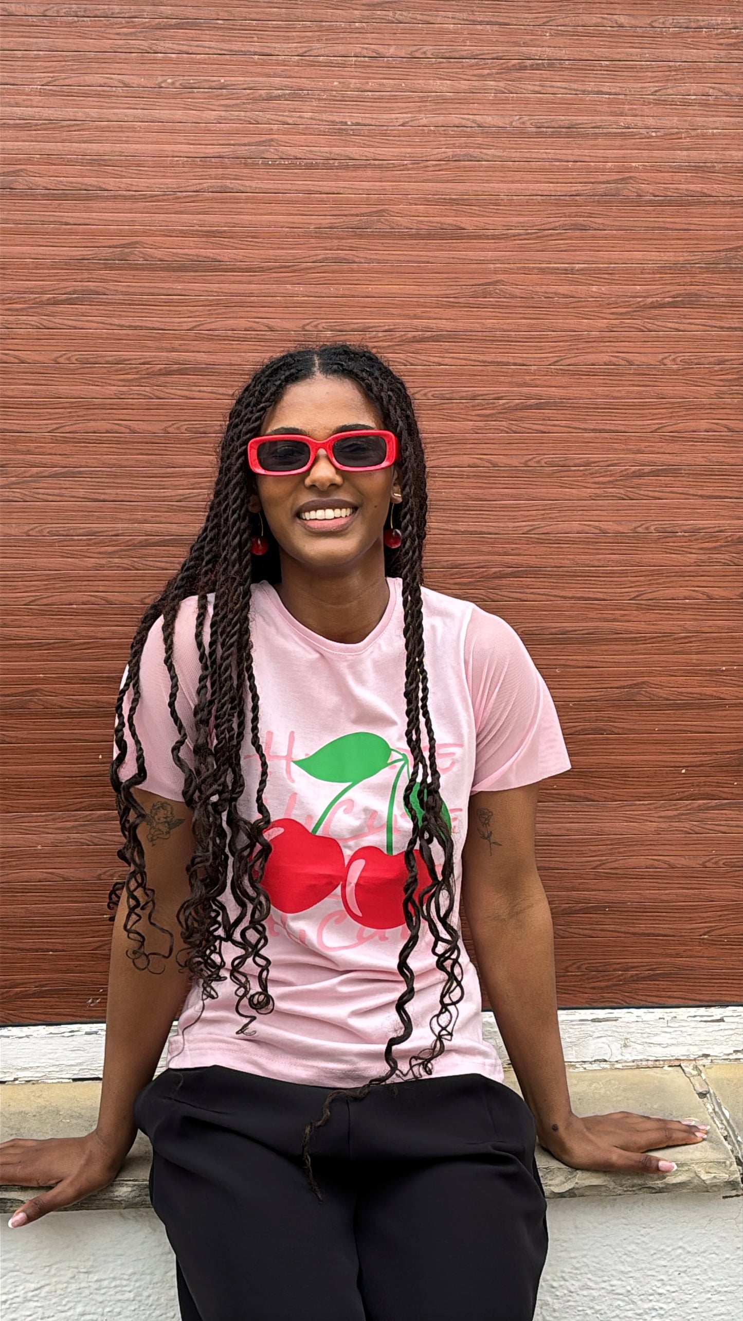 CAMISETA Pink CHERRY
