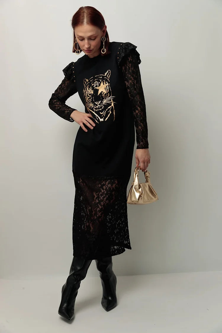VESTIDO POP FELINO