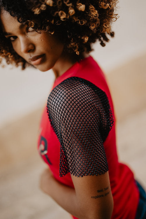 CAMISETA POWER FEMALE RED