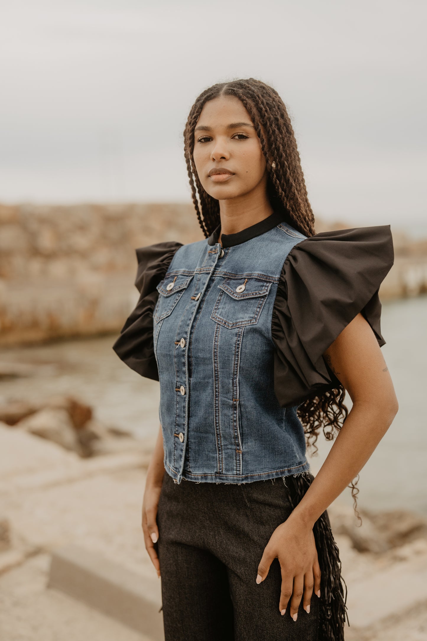 TOP DENIM "SENTITS"