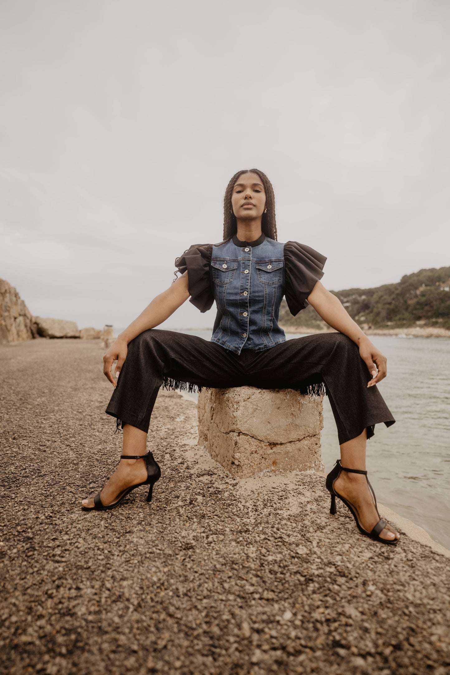 TOP DENIM "SENTITS"