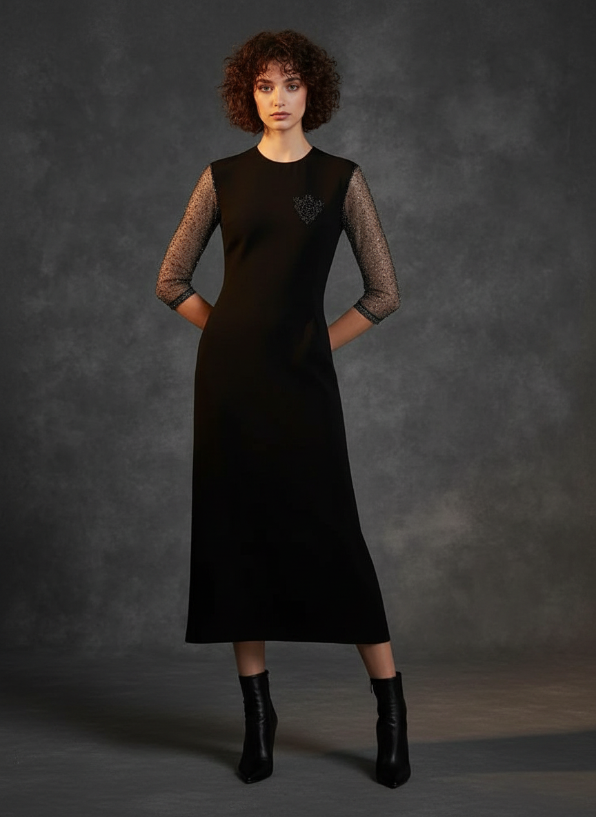 AIR MIDI-KLEID "LASAL"