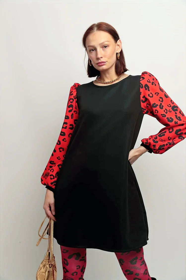 VESTIDO PRINT RED