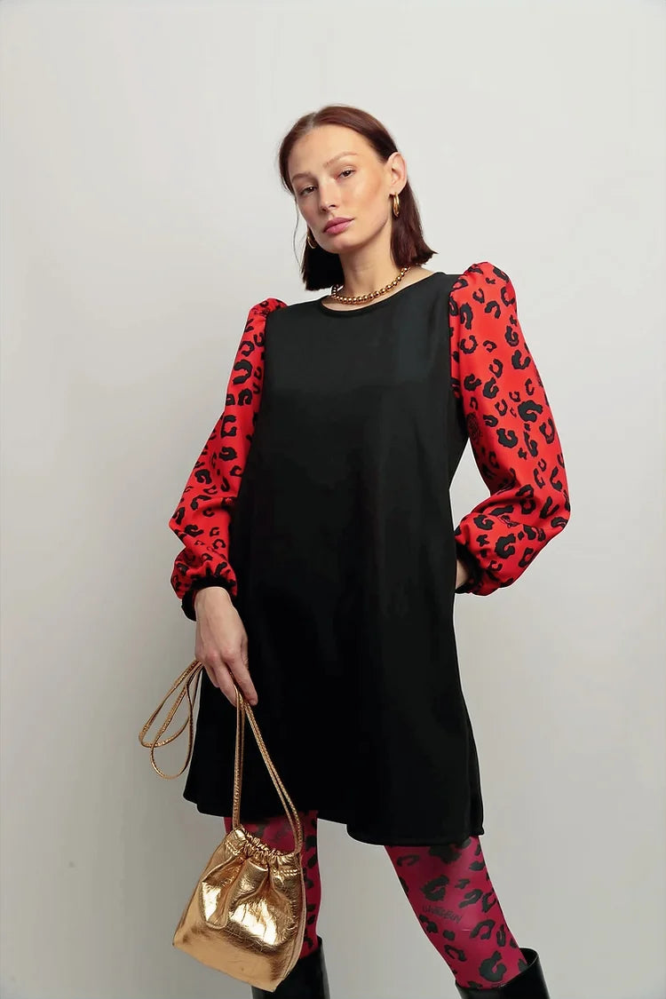 VESTIDO PRINT RED