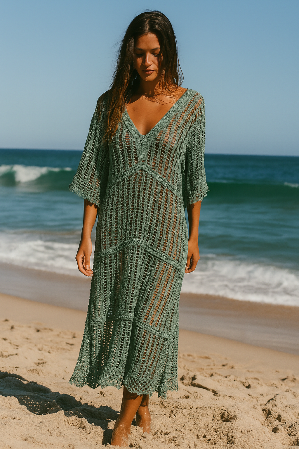 VESTIDO CROCHET