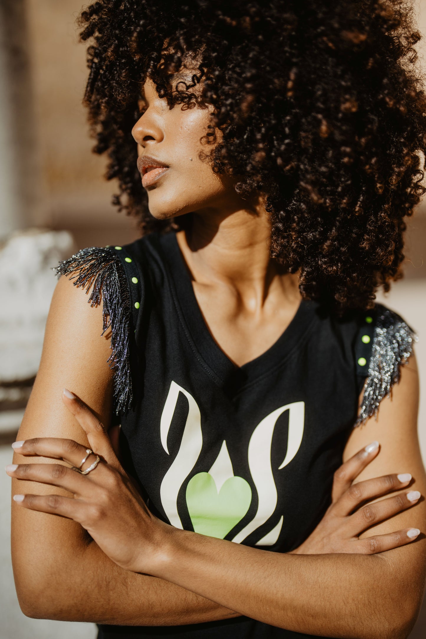 CAMISETA CEBRA FRINGES