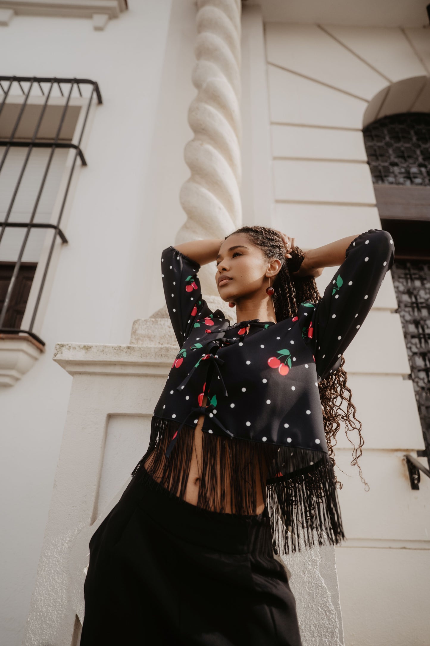 BLUSA LAZOS CHERRY