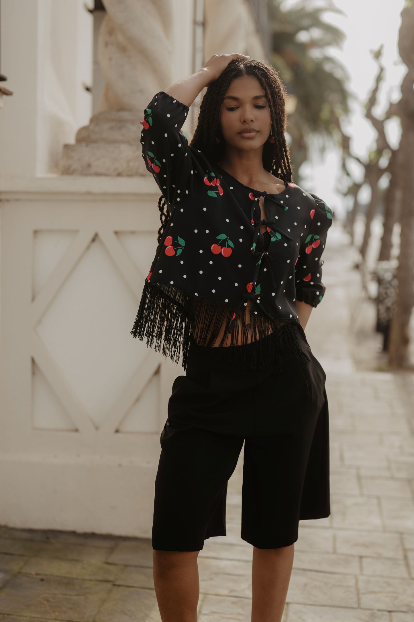 BLUSA LAZOS CHERRY