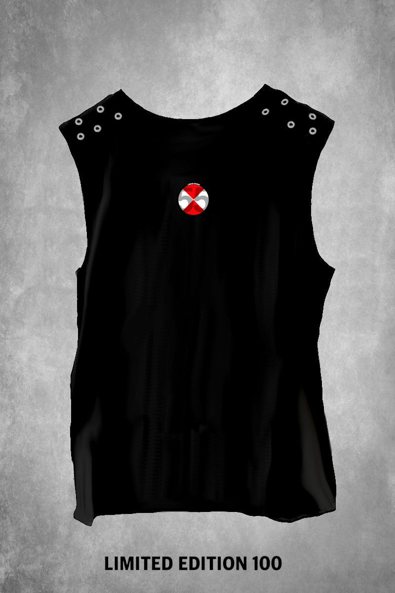 BLACK BAD STRIPE T-SHIRT