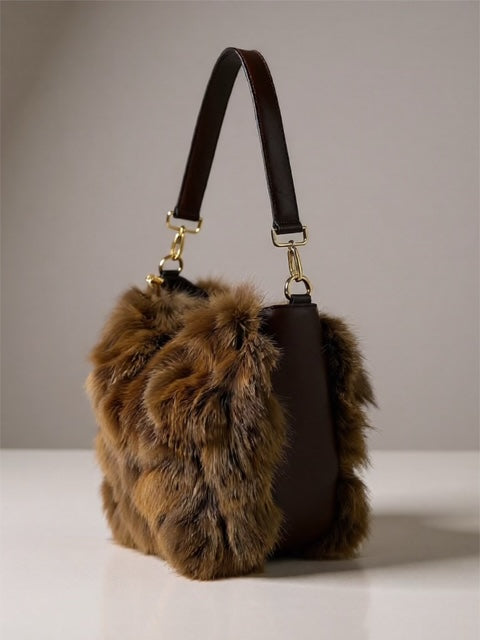 Bolsos y accesorios Hicute de pelo sintético con estampado de vaca, leopardo y diseños exclusivos en edición limitada