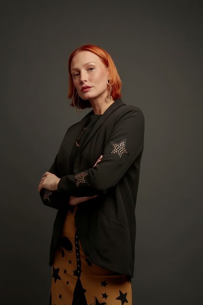 BLAZER SMOKING PATCHES STAR