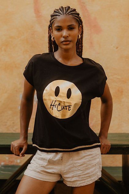 SMILE GOLD T-SHIRT