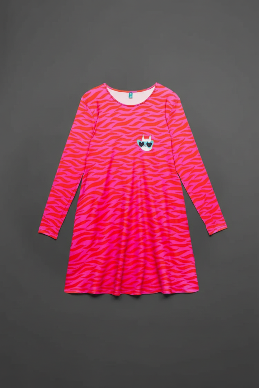 VESTIDO "LA GATA CON BOTAS"