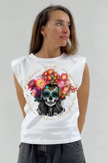 CAMISETA CATRINA COLOURS