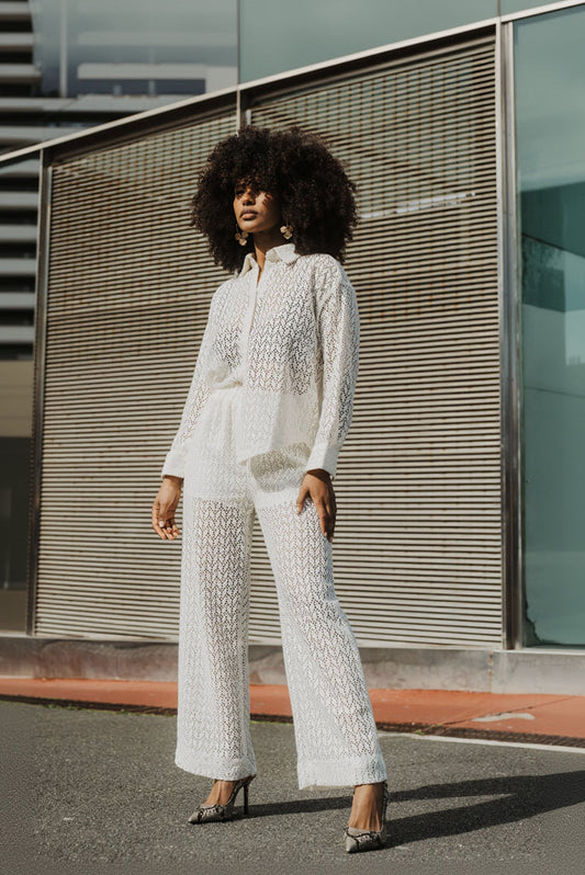 PANTALON CROCHET CHIC