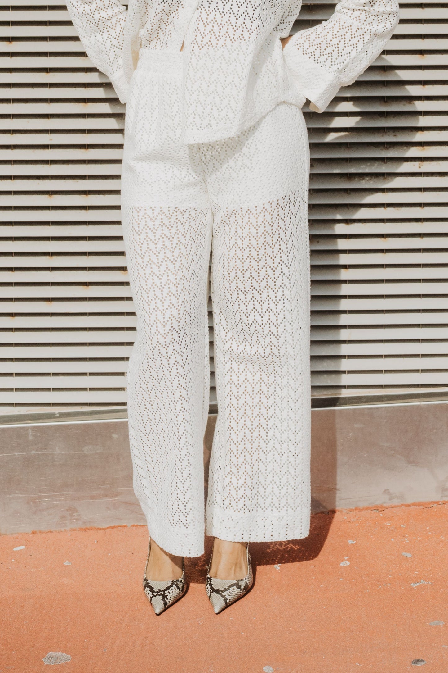 PANTALON CROCHET CHIC
