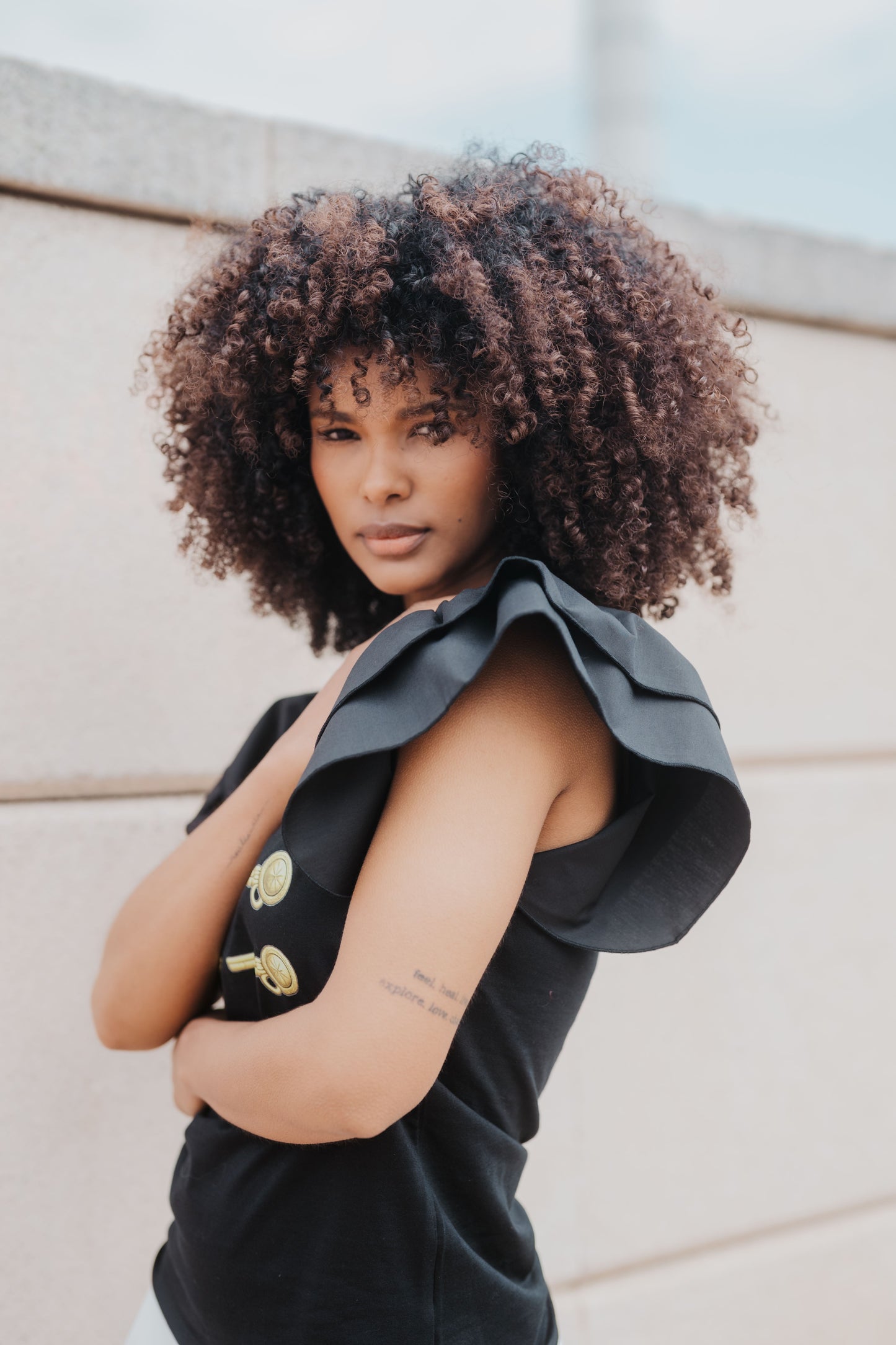 CAMISETA ACTITUD IMPERIAL BLACK