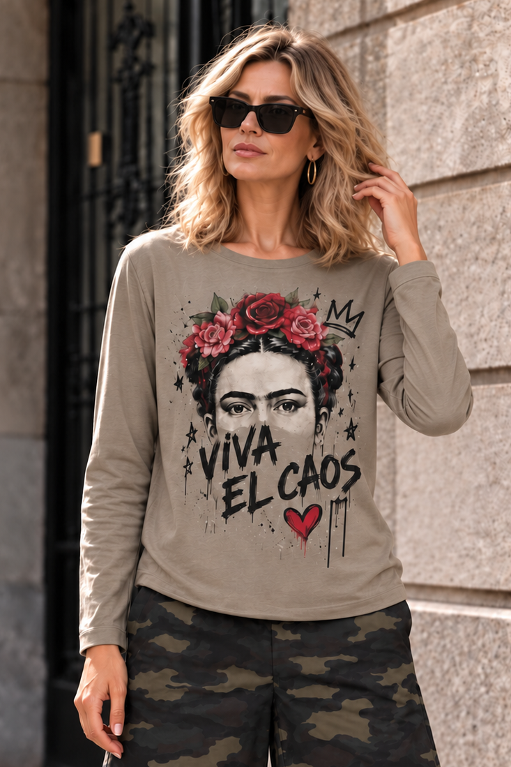 CAMISETA  "VIVA EL CAOS"