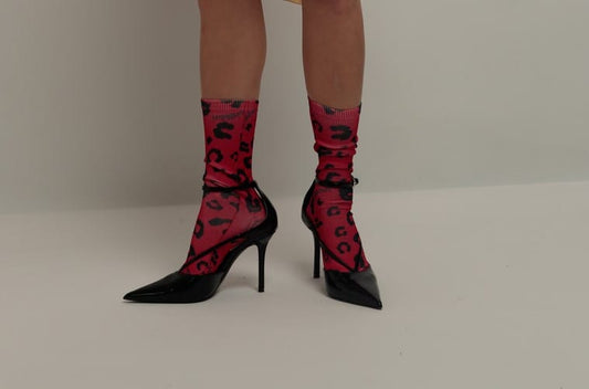 CALCETINES FELINO RED