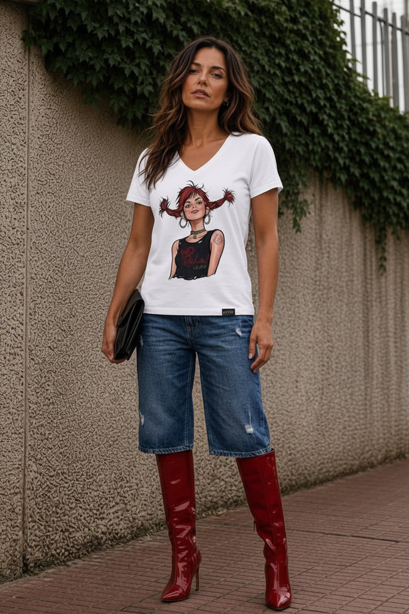 CAMISETA "NO RULES" WHITE