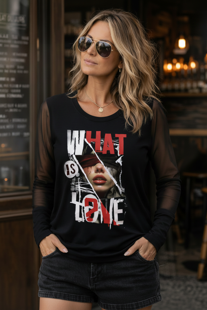 CAMISETA WHAT IS LOVE