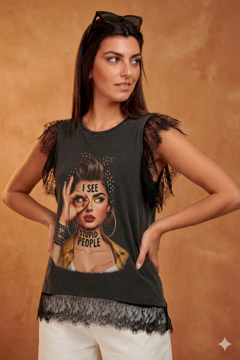 CAMISETA STUPID
