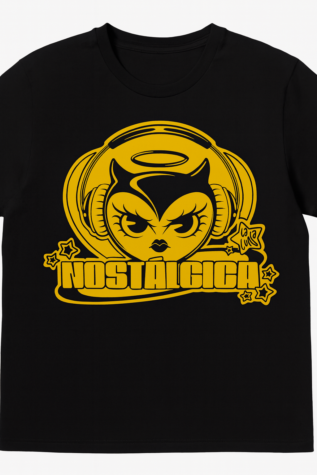 CAMISETA NOSTALGICA BLACK