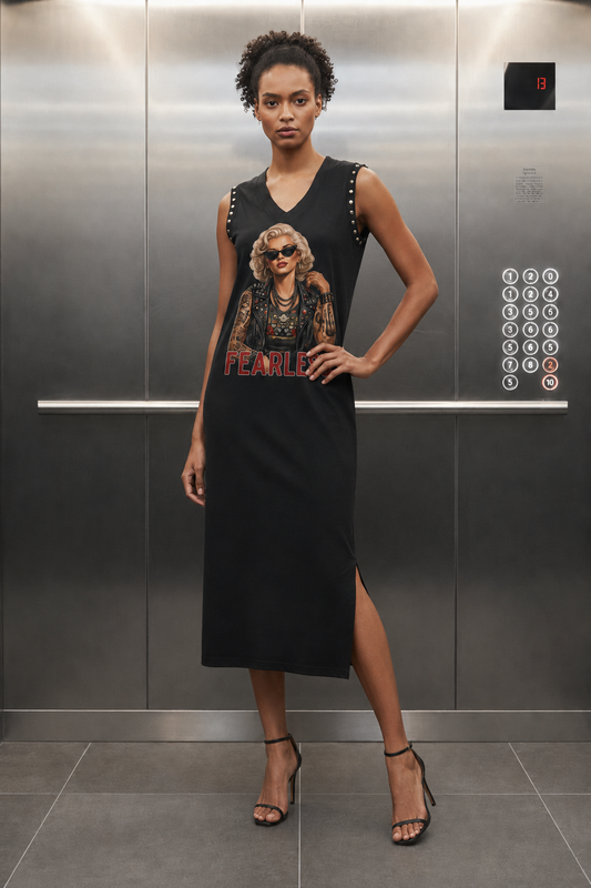 VESTIDO FEARLESS BLACK