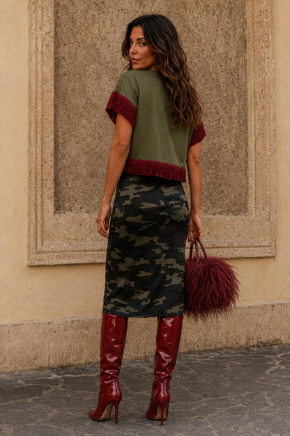 FALDA CAMO