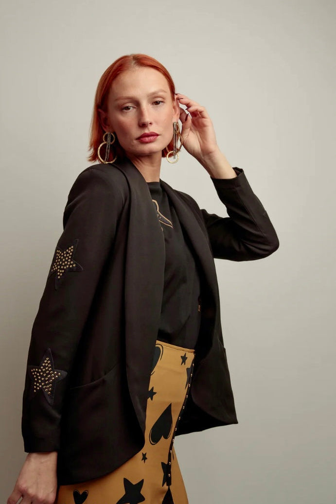 BLAZER SMOKING PARCHES STAR