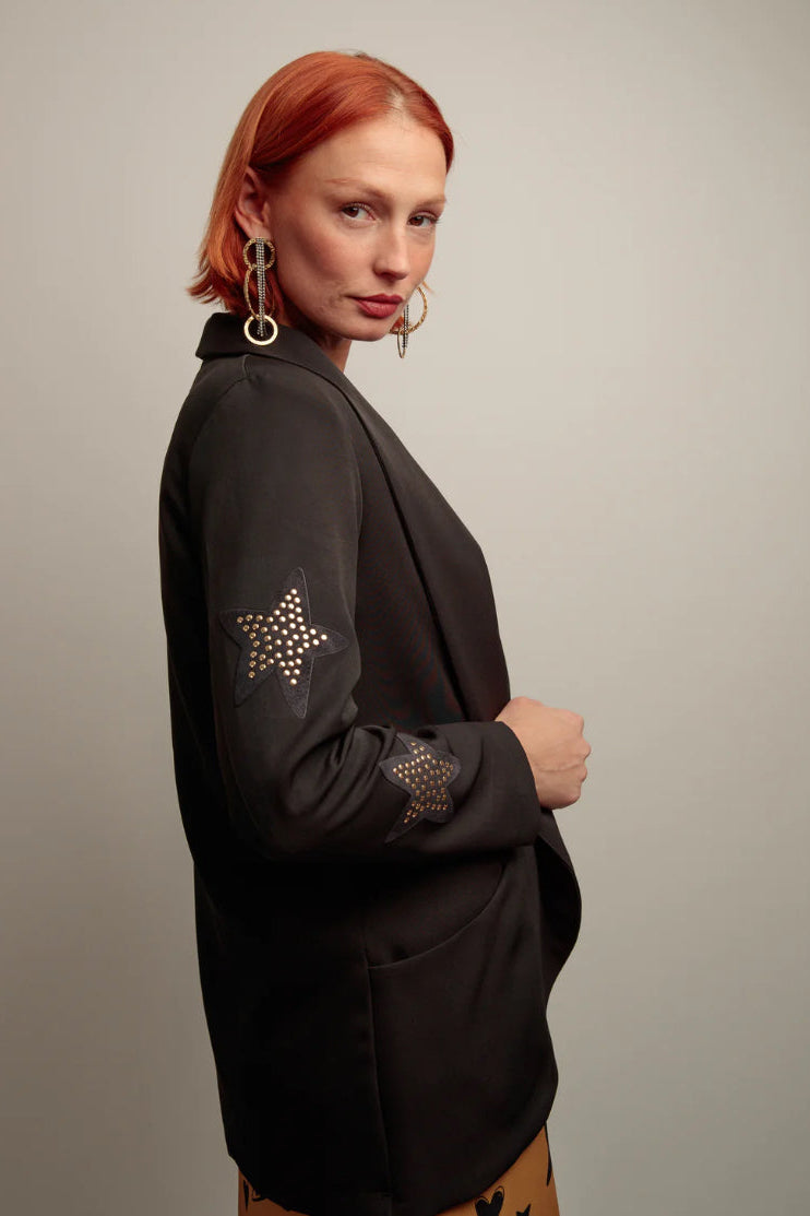 BLAZER SMOKING PARCHES STAR