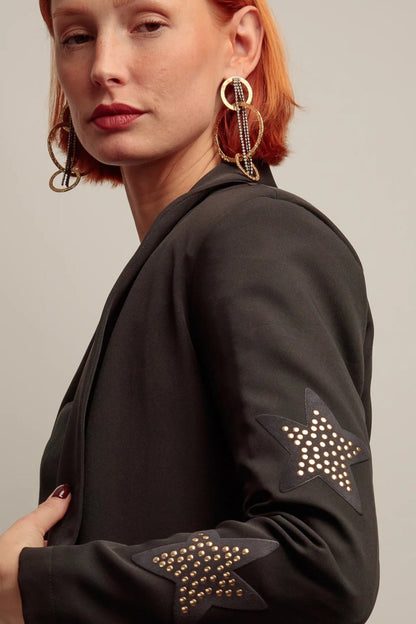 BLAZER SMOKING PARCHES STAR