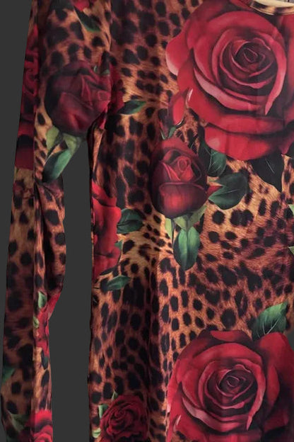 CAMISETA ROCK Y ROSAS