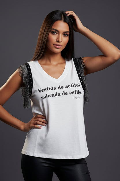 CAMISETA ACTITUD Y ESTILO