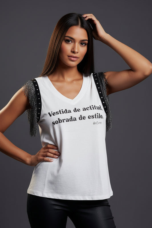 CAMISETA ACTITUD Y ESTILO