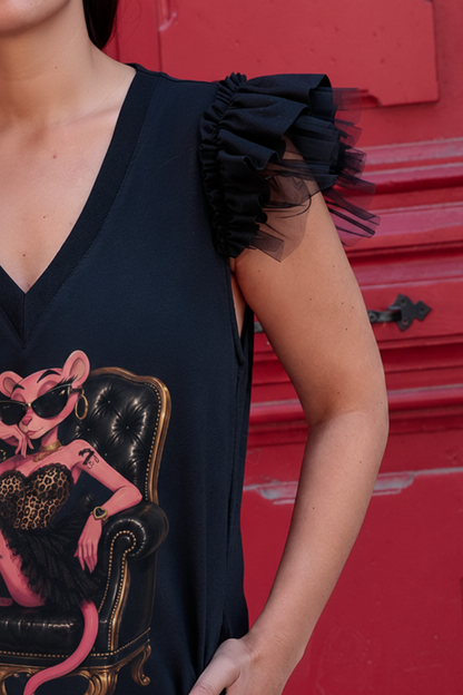 VESTIDO PINK PANTHER "Strength is Pink"