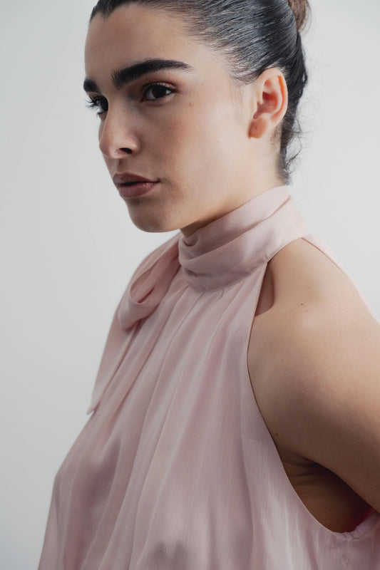 TOP HALTER SEDA ROSA NUDE