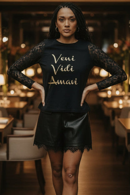 "COME, LIVE, LOVE" T-SHIRT