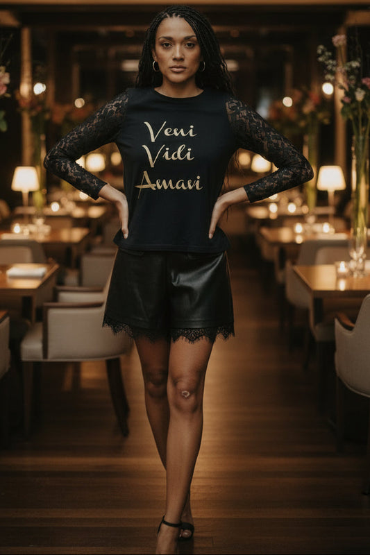 CAMISETA "VENI VIDI AMAVI"