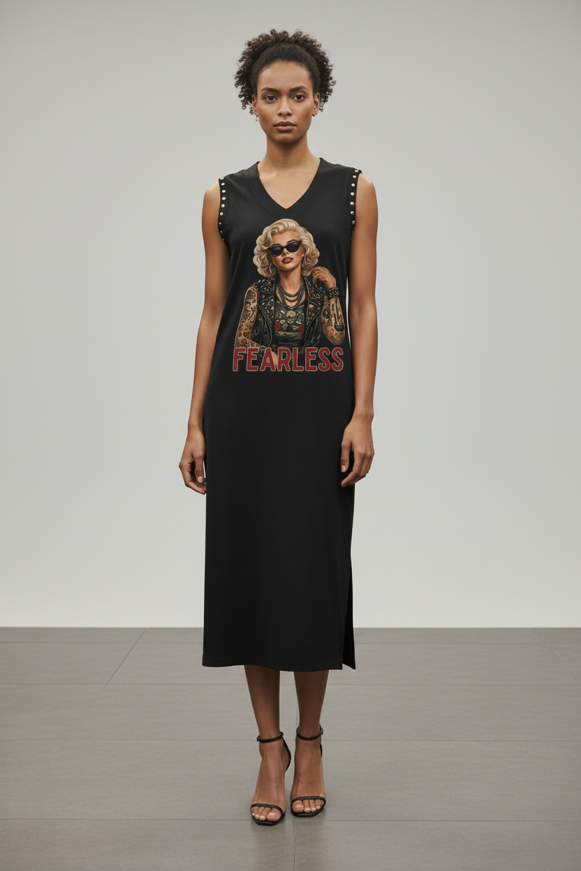 VESTIDO FEARLESS BLACK