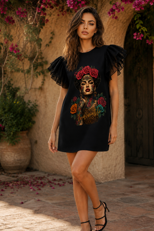 VESTIDO INDOMABLE NOIR