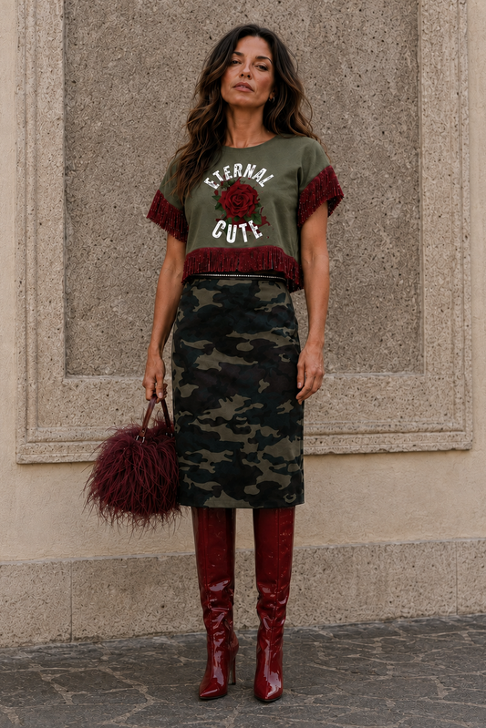 FALDA CAMO